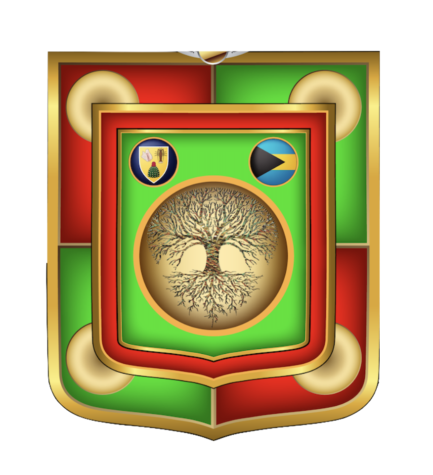 Shield from the modern John Cox family emblem